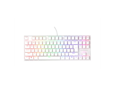 THOR 303 | Mechanical Gaming Keyboard | Wired | US | White | USB Type-A | Outemu Peach Silent