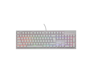 THOR 303 | Mechanical Gaming Keyboard | Wired | US | White | USB Type-A | Outemu Peach Silent