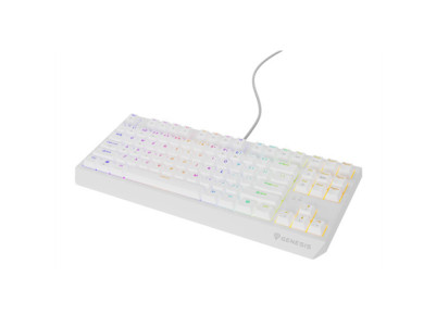 THOR 230 | Mechanical Gaming Keyboard | Wired | US | White | USB Type-A | Outemu Brown