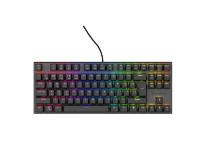 THOR 303 | Mechanical Gaming Keyboard | Wired | US | Black | USB Type-A | Outemu Brown