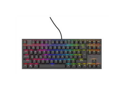 THOR 303 | Mechanical Gaming Keyboard | Wired | US | Black | USB Type-A | Outemu Peach Silent