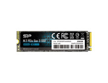 Silicon Power SSD P34A60 256 GB SSD interface PCIe Gen3x4 Write speed 1600 MB/s Read speed 2200 MB/s