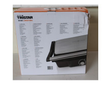 SALE OUT. Tristar GR-2853 Contact Grill, Aluminum, DAMAGED PACKAGING, SCRATCHED FAT COLLECTING TRAY ON SIDE | Grill | GR-2853 | 