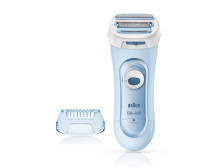 Braun | Lady Shaver | Silk- pil 5160 | Number of power levels 1 | Wet & Dry | Blue