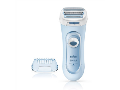 Braun | Lady Shaver | Silk- pil 5160 | Number of power levels 1 | Wet & Dry | Blue