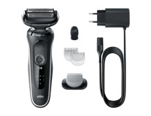 Braun Shaver 51-W1600s Operating time (max) 50 min Wet & Dry Black/White