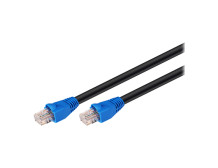 Goobay CAT 6 Outdoor Patch Cable, U/UTP, 20 m, Black