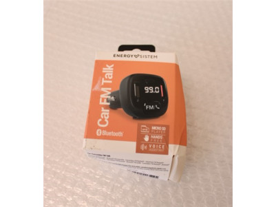 SALE OUT. Energy Sistem Car Transmitter FM Talk, DAMAGED PACKAGING | DAMAGED PACKAGING