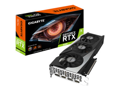 Gigabyte GV-N3060GAMING OC-12GD, LHR version NVIDIA 12 GB GeForce RTX 3060 GDDR6 PCI-E 4.0 x 16 Processor frequency 1837 MHz HDM