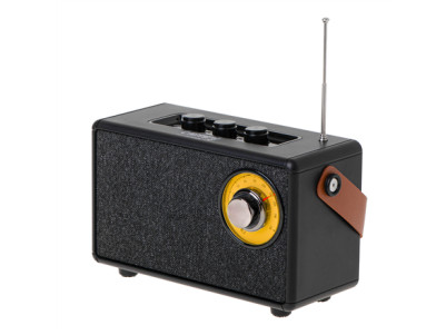 Speaker with radio | CR 1902 B | 5 W | Bluetooth | Black | Wireless connection