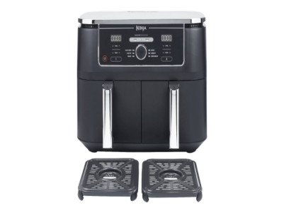 Ninja AF400EU Air fryer, Double, Black NINJA