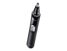 Panasonic ERGN300K503 Wet/Dry Nose & Ear Hair Trimmer with Vortex Cleaning System, Grey