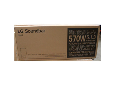 SALE OUT. LG Soundbar S90TY | LG Soundbar with Dolby Atmos and 5.1.3 channels | S90TY | DAMAGED PACKAGING | Bluetooth