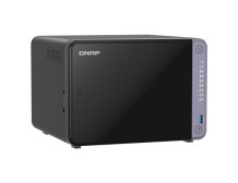 QNAP Cost-effective 6-bay 10GbE NAS | TS-632X-4G | Alpine | AL524 | Processor frequency 2 GHz | 4 GB | DDR4 SODIMM | 120W adapte