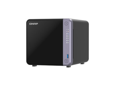 QNAP Cost-effective 4-bay 10GbE NAS | TS-432X-4G | Alpine | AL524 | Processor frequency 2 GHz | 4 GB | DDR4 SODIMM | 90W adapter