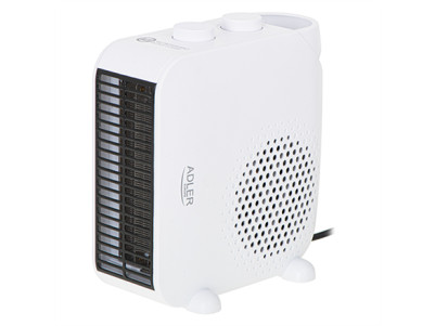 Adler | Heater | AD 7725w | Fan heater | 2000 W | Number of power levels 2 | White | N/A