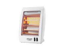 Adler Heater AD 7709 Halogen Heater 800 W Number of power levels 2 White