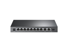 TP-LINK | 10-Port Gigabit Desktop Switch with 6-Port PoE+ and 2-Port PoE++ | TL-SG1210PP | Unmanaged | Desktop