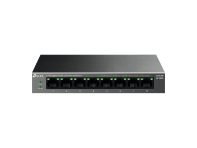 TP-LINK | 8-Port Gigabit Desktop Switch with 8-Port PoE+ | LS108GP | Unmanaged | Desktop