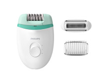 Philips | Epilator | Satinelle Essential BRE245/00 | White/Green