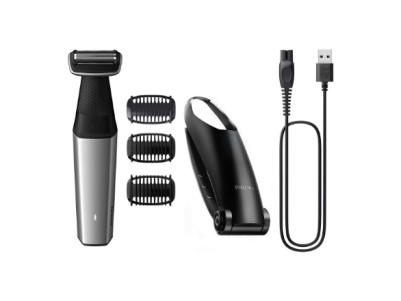 Philips | Hair clipper for body | BG5021/15 | Cordless | Wet & Dry | Number of length steps 3 | Silver/Black