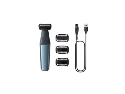 Philips | Hair clipper for body | BG3027/05 | Cordless | Wet & Dry | Number of length steps 3 | Blue/Black