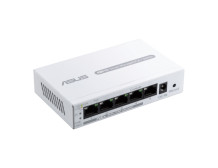 Asus | ExpertWiFi 5-Port GbE Smart Managed PoE+ Switch | EBP15 | Managed | Desktop