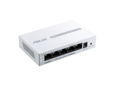 Asus | ExpertWiFi 5-Port GbE Smart Managed PoE+ Switch | EBP15 | Managed | Desktop