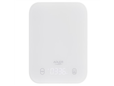 Adler Kitchen Scale | AD 3181w | Graduation 1 g | Display type LED | White