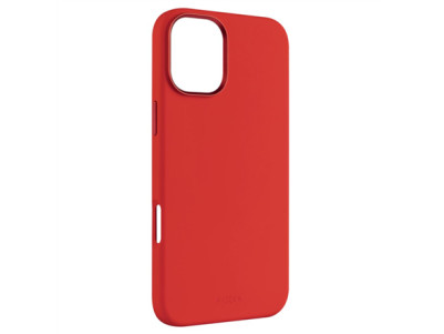 Fixed MagFlow | Back cover | Apple | iPhone 16 Plus | Liquid silicon | Red