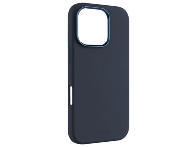 Fixed MagFlow | Back cover | Apple | iPhone 16 Pro | Liquid silicon | Blue