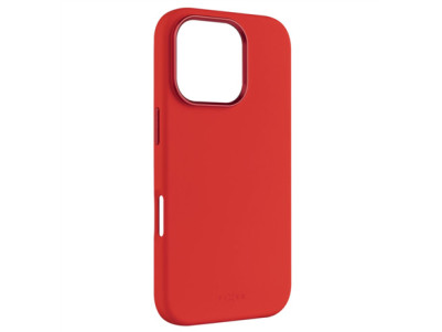 Fixed MagFlow | Back cover | Apple | iPhone 16 Pro | Liquid silicon | Red