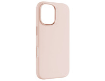 Fixed MagFlow | Back cover | Apple | iPhone 16 | Liquid silicon | Pink