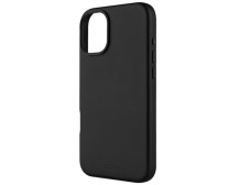 Fixed MagLeather | Back cover | Apple | iPhone 16 Plus | Leather | Black