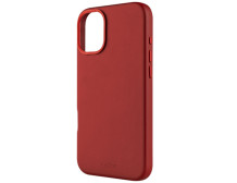 Fixed MagLeather | Back cover | Apple | iPhone 16 Plus | Leather | Red