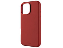 Fixed MagLeather | Back cover | Apple | iPhone 16 Pro Max | Leather | Red