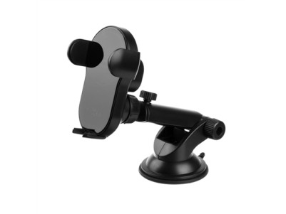 Fixed Automatic car phone holder | Matic XL | Holder | For phones with a width of 6-8 cm | Black