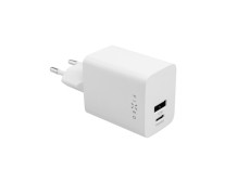 Fixed Mini USB-C/USB Travel Charger 45W | FIXC45M-CU-WH