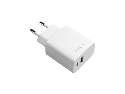 Fixed USB-C/USB Travel Charger 20W | FIXC20N-CU-WH