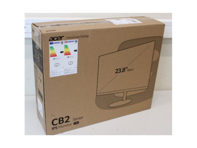 SALE OUT. Acer CB2 Series ZeroFrame CB242YEBMIPRX 23.8", LCD IPS,1920x1080/16:9/1ms/250/1m:1/1xHDMI/1xVGA/1xDP/Audio In/Out/Blac