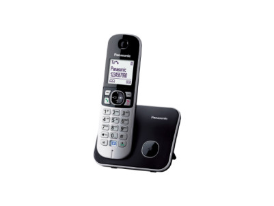 Panasonic KX-TG6811 DECT telephone Caller ID Juodas | Panasonic