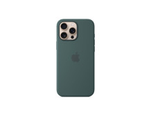 Apple iPhone 16 Pro Max Silicone Case with MagSafe - Lake Green