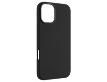 Fixed | MagFlow | Back Cover | Apple | iPhone 16 Plus | Silicone | Black