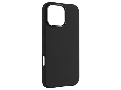 Fixed | MagFlow | Back Cover | Apple | iPhone 16 Pro Max | Silicone | Black