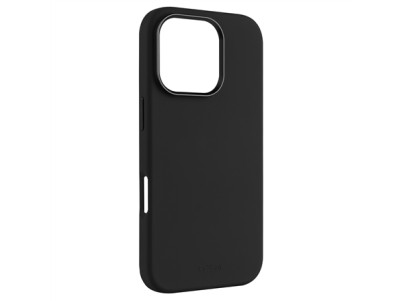 Fixed | MagFlow | Back Cover | Apple | iPhone 16 Pro | Silicone | Black