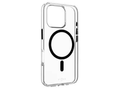 Fixed | MagPurity | Back Cover | Apple | iPhone 16 Pro Max | TPU | Clear, Black