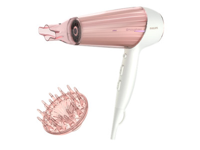 Philips | Hair Dryer | HP8281/00 | 2300 W | Number of temperature settings 6 | Ionic function | Diffuser nozzle | Pearl White/Pi