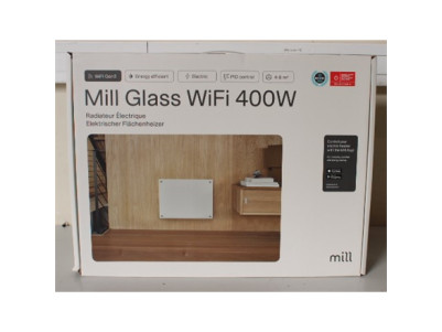 SALE OUT. | Mill Heater | GL400WIFI3 WiFi Gen3 | Panel Heater | 400 W | Suitable for rooms up to 4-6 m | White | DAMAGED PACKAGI