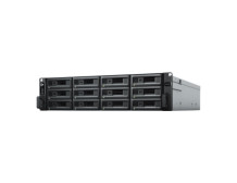 Synology 12-bay capacity expansion units 12x3.5" Hot-Swap | RX1223RP | 2 | 100V to 240V AC | Black