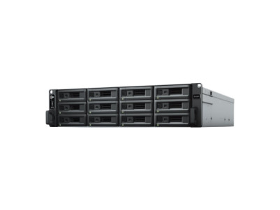 Synology 12-bay capacity expansion units 12x3.5" Hot-Swap | RX1223RP | 2 | 100V to 240V AC | Black